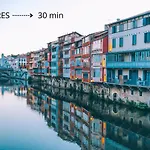 Cosy - Hypercentre - Calme - 50m2 - Wi-fi * Graulhet