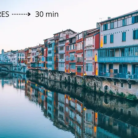 Cosy - Hypercentre - Calme - 50m2 - Wi-fi * Graulhet