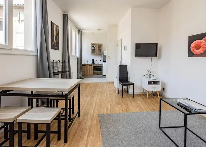 Cosy - Hypercentre - Calme - 50m2 - Wi-fi Graulhet